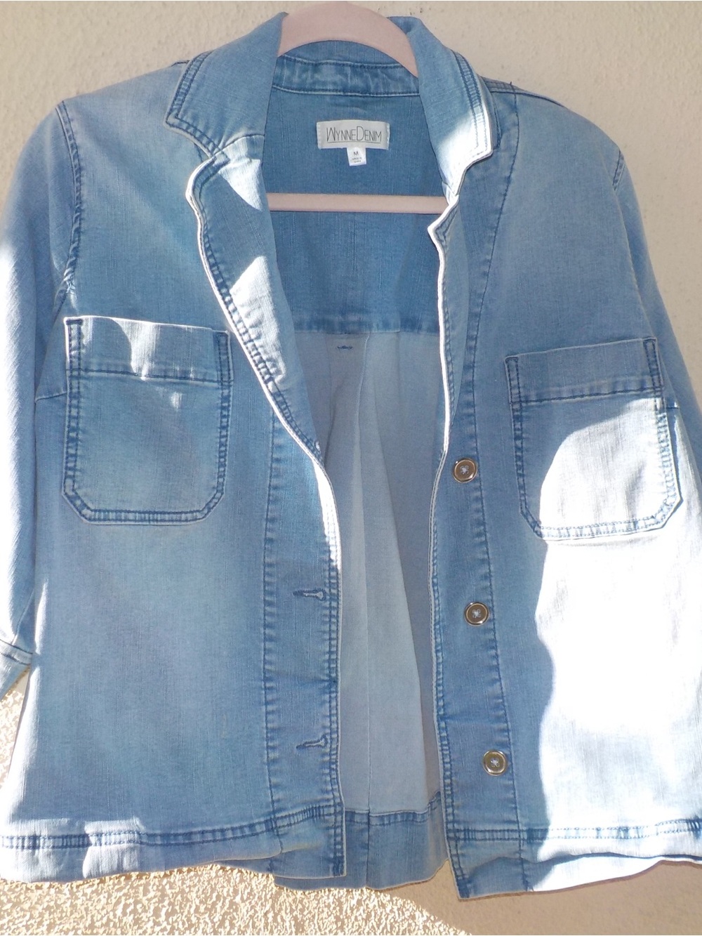 Wynn Denim Light Wash Denim Jacket